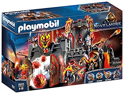 Playmobil Novelmore 70221 Burnham Raiders Fortress, For children ages 5