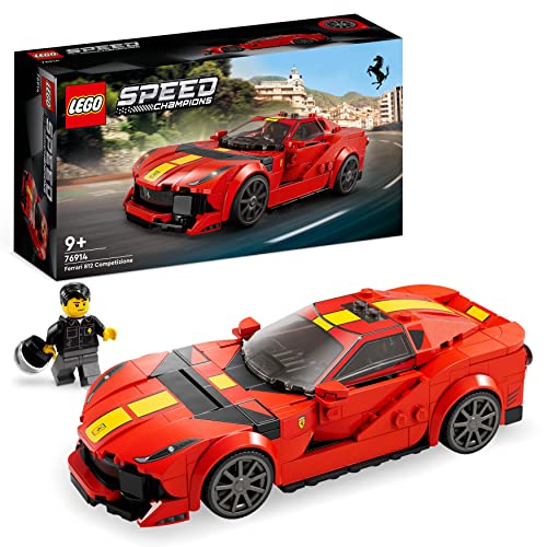 LEGO 76914 Speed Champions Ferrari 812 Competizione, Kit de Maquette