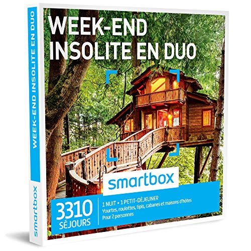 SMARTBOX - Coffret Cadeau homme femme couple - Week-end insolite