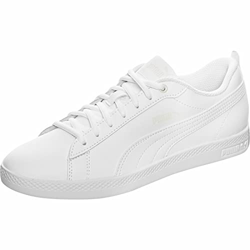 PUMA Femme Smash Wns V2 L Sneaker Basse, White, 38.5