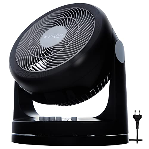 Woozoo, Ventilateur de table silencieux, puissant & portable, 33m², Portée
