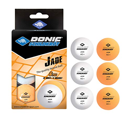 Donic-Schildkröt Jade Set de 6 balles de Tennis de Table
