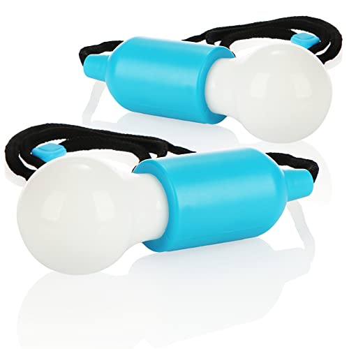com-four® 2X Lampe Suspendue LED avec Interrupteur à Tirette, Lampe