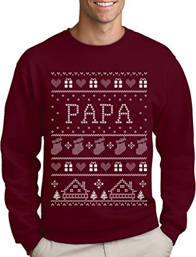 Green Turtle T-Shirts Pull Noel Papa Famille Assorti Christmas sweaterSweatshirt