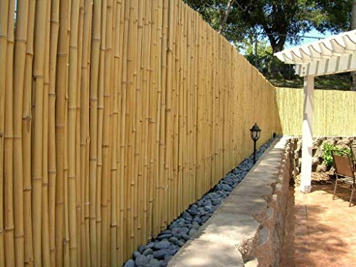 DE-COmmerce Haute Qualité Clôture de Jardin Brise-Vue Bambou aty Nature
