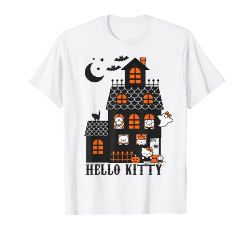 Hello Kitty Maison hantée Halloween T-Shirt