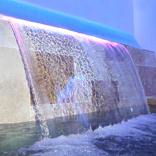 O'CLAIR Lame d'eau avec LED 12w - 900 x 150mm