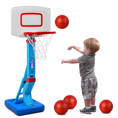 SUPER JOY Panier Basket Enfant - Panier De Basket Exterieur