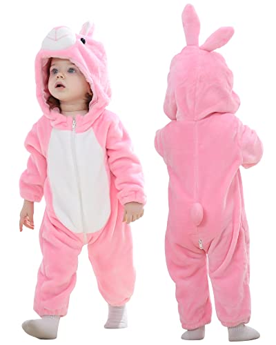 MICHLEY BéBé Grenouillères Animal Pyjama Combinaison Barboteuse Enfant Filles Costume