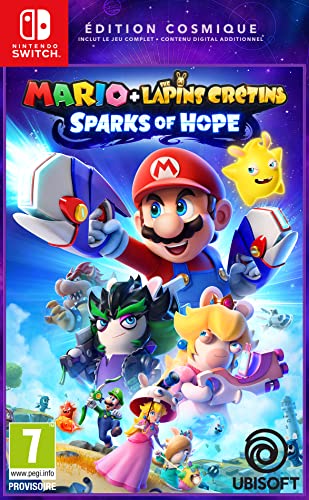 MARIO, THE LAPINS CRÉTINS, SPARKS OF HOPE ÉDITION COSMIQUE SWITCH