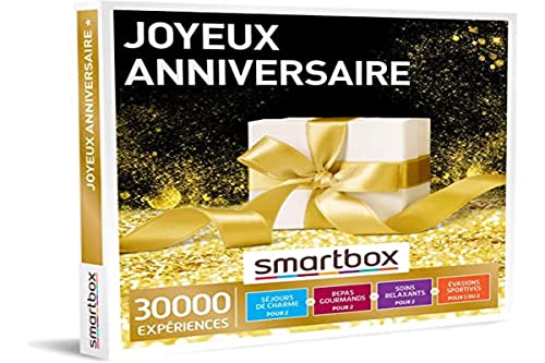 SMARTBOX - Coffret Cadeau d'anniversaire - Idée cadeau original pour
