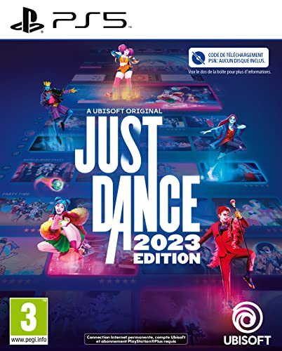 JUST DANCE 2023 EDITION CODE IN BOX PS5