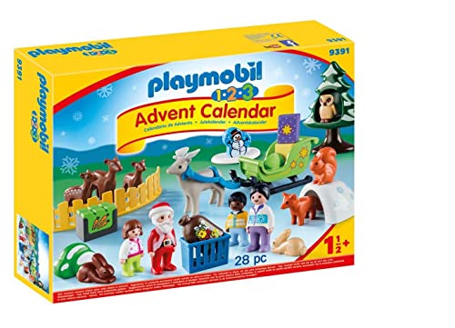 Playmobil 1 2 3-9391 - Calendrier Avent 1.2.3 'Père Noël