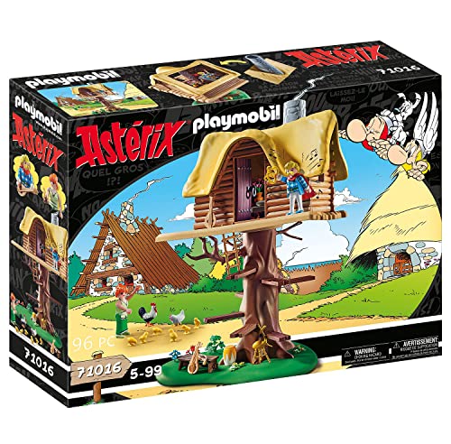 PLAYMOBIL 71016 Astérix : La hutte d'Assurancetourix- Astérix- Astérix- gaulois