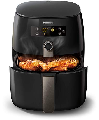 Philips HD9741/90 Airfryer Noir - faites cuire, frire, rôtir, griller