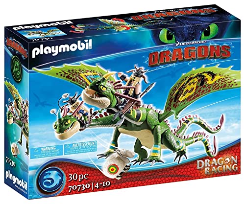 Playmobil Dragon Racing: Kognedur et Kranedur Pète et Prout Multicolore