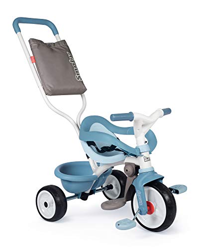Smoby Tricycle Be Move Confort Bleu 740414, Multicolore