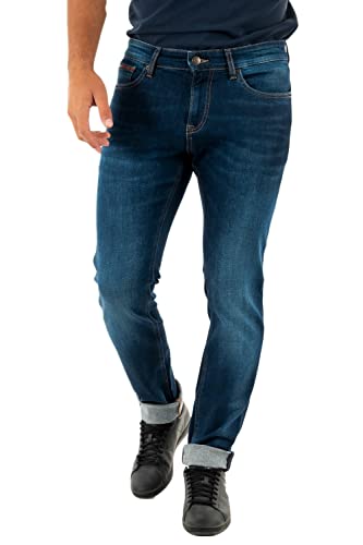 Tommy Hilfiger Homme Scanton Slim Asdbs Jeans, Aspen Stretch Bleu