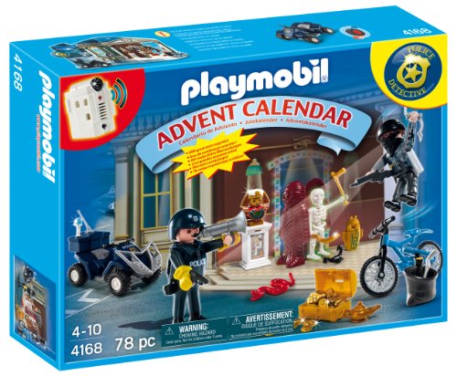 Playmobil - 4168 - Calendrier de L'Avent - Policier et