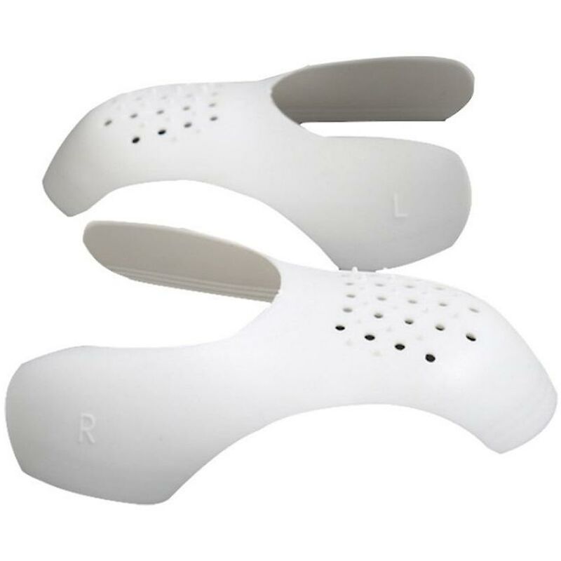 Sneaker Chaussures Bouclier Protecteur Pour Sneaker Anti Pli. blanc -