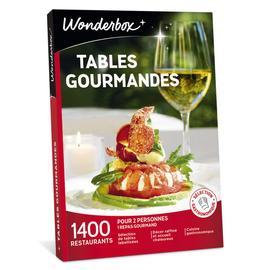 Coffret Wonderbox - Tables Gourmandes