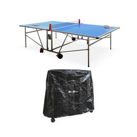 Table De Ping Pong Outdoor. Avec 2 Raquettes Et 3