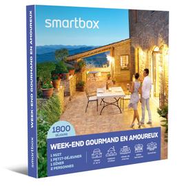 Week-end gourmand en amoureux Smartbox Coffret Cadeau Séjour