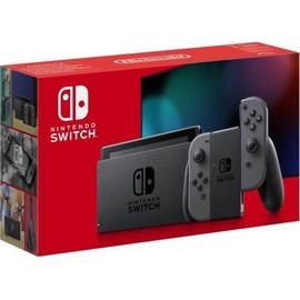 Console Nintendo Switch 2019 avec paire de joy-con grises -