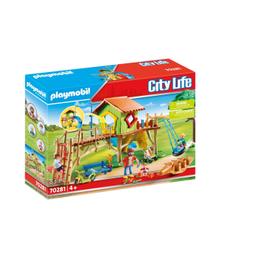 Playmobil 70281 - Parc de jeux et enfants