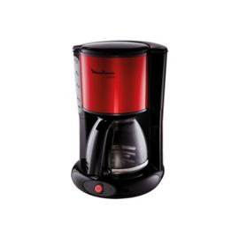 Moulinex Subito FG360D11 - Cafetière - 15 tasses - noir/inox/rouge