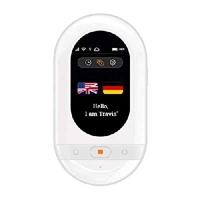 Écouteur Traducteur Instantané Thunelec AI - 164 Langues, Bluetooth, Réduction Bruit, Vert