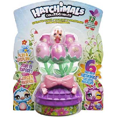 Hatchimals à Collectionner - 6054229 - Jouet enfant - Bouquet de fleurs - Modèle aléatoire