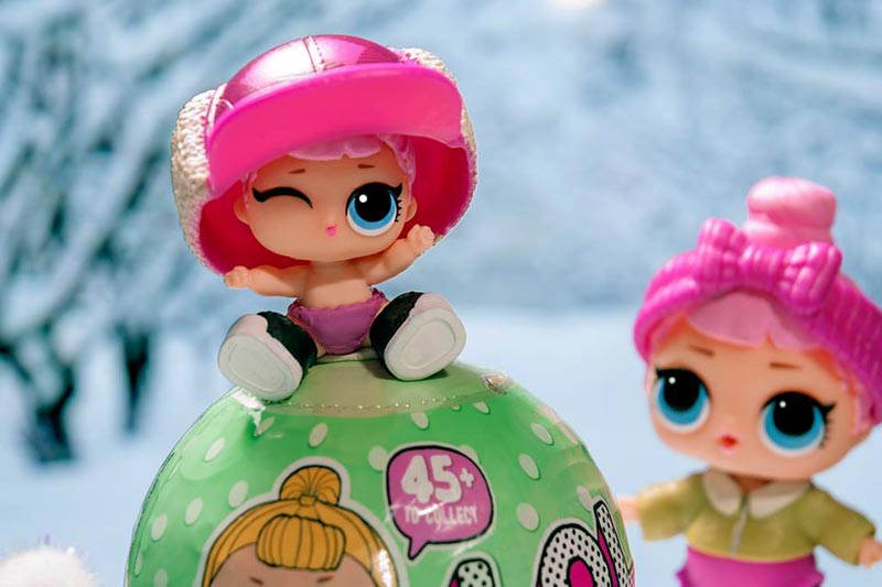 LOL Poupées Sac à main pour filles avec Glitterati poupée licorne, surprise L.O.L 